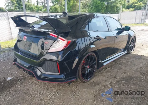 2019 Honda Civic Type-R Touring из США, поврежденный, VIN SHHFK8G71KU203990